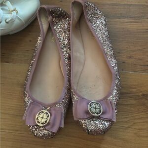 Kate spade glitter flats
